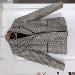 Maje Women's VANE Floral Jacquard Blazer